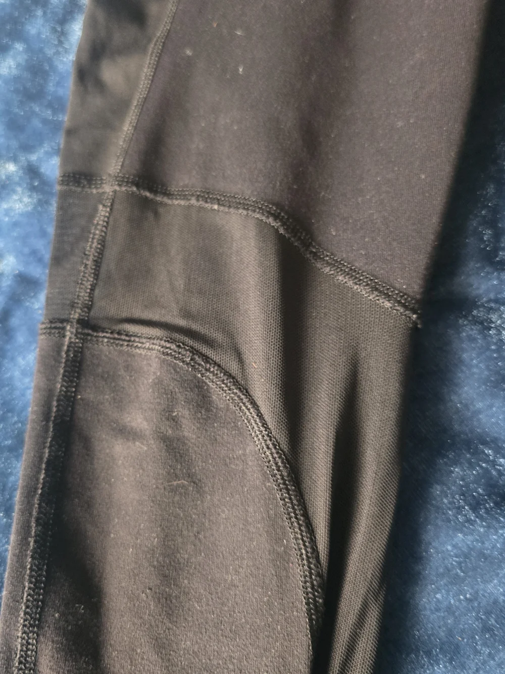 Black Mesh Lululemon Leggings